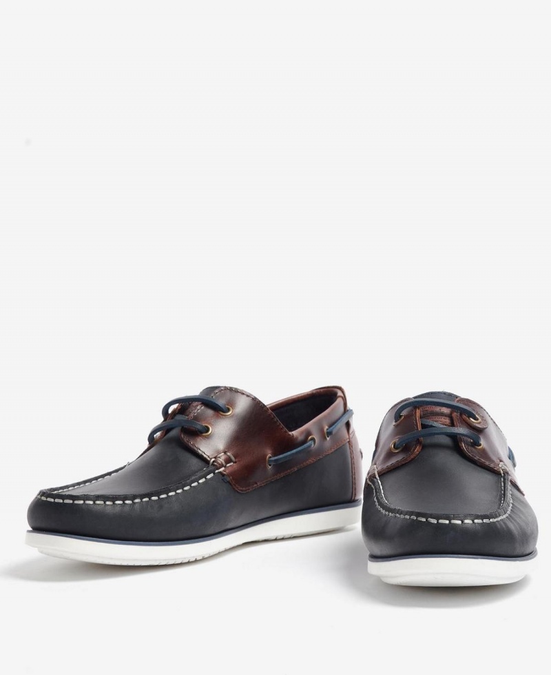 Pantofi Barbati Barbour Wake Barca Shoes Negrii | Romania_BAR39794