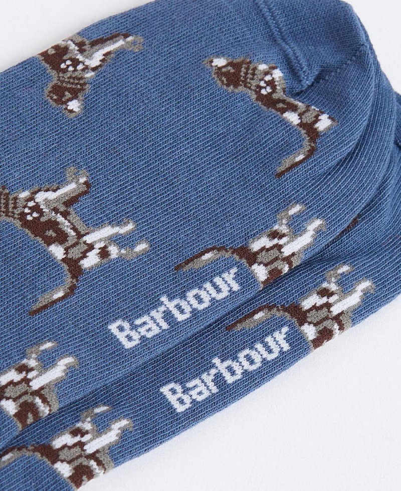 Sosete Barbati Barbour Pointer Albastri | Romania_BAR77433