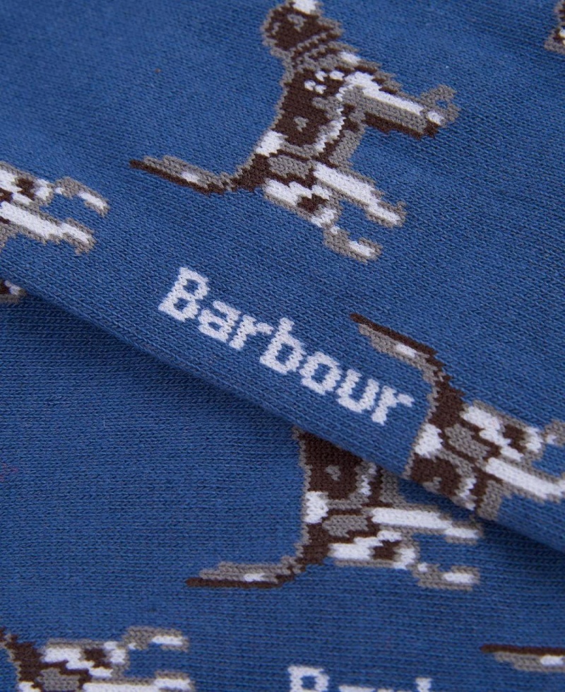 Sosete Barbati Barbour Pointer Albastri | Romania_BAR77433