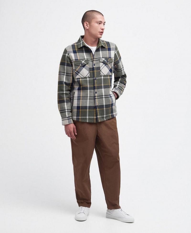 Topuri Barbati Barbour Cannich Overshirt Colorati | Romania_BAR30223