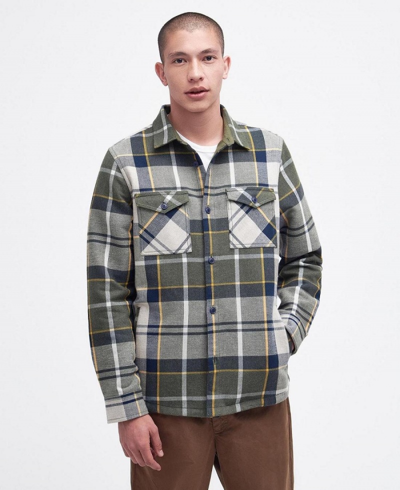 Topuri Barbati Barbour Cannich Overshirt Colorati | Romania_BAR30223