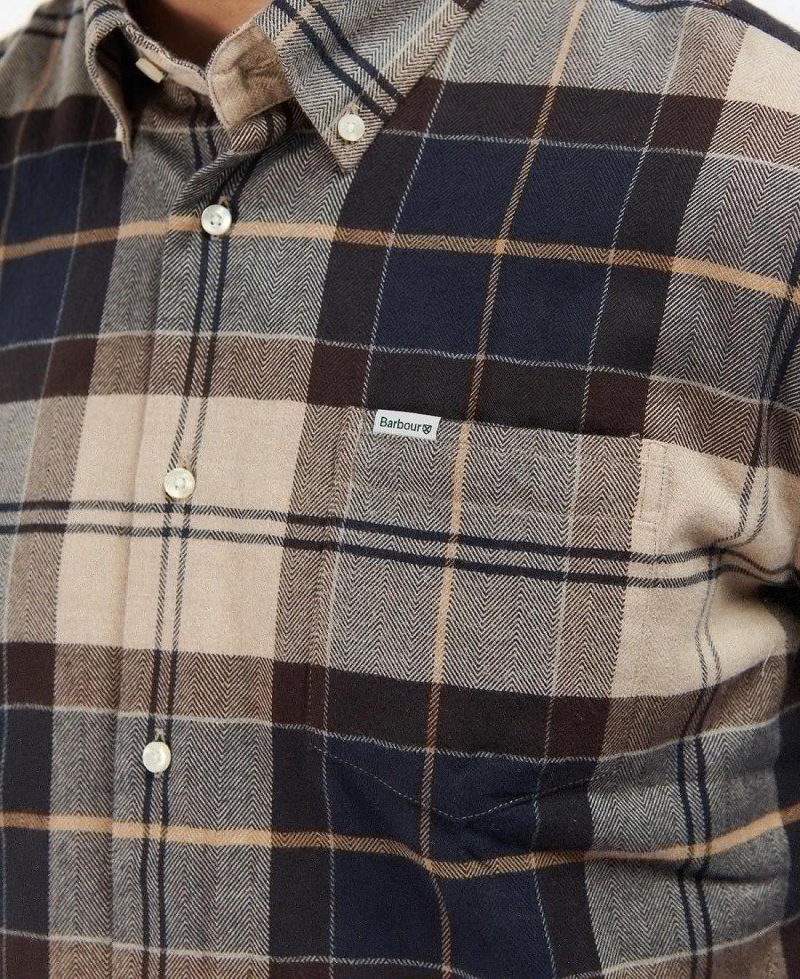 Topuri Barbati Barbour Hogside Tartan Shirt Colorati | Romania_BAR84023