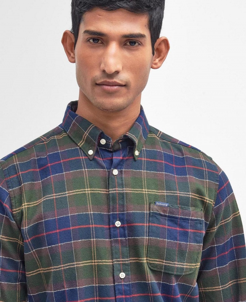 Topuri Barbati Barbour Kyeloch Tailored Fit Shirt Colorati | Romania_BAR61953