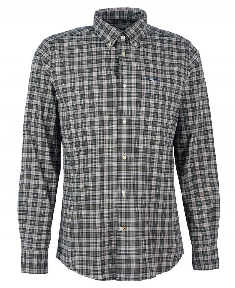 Topuri Barbati Barbour Lomond Tailored Fit Shirt Colorati | Romania_BAR88463