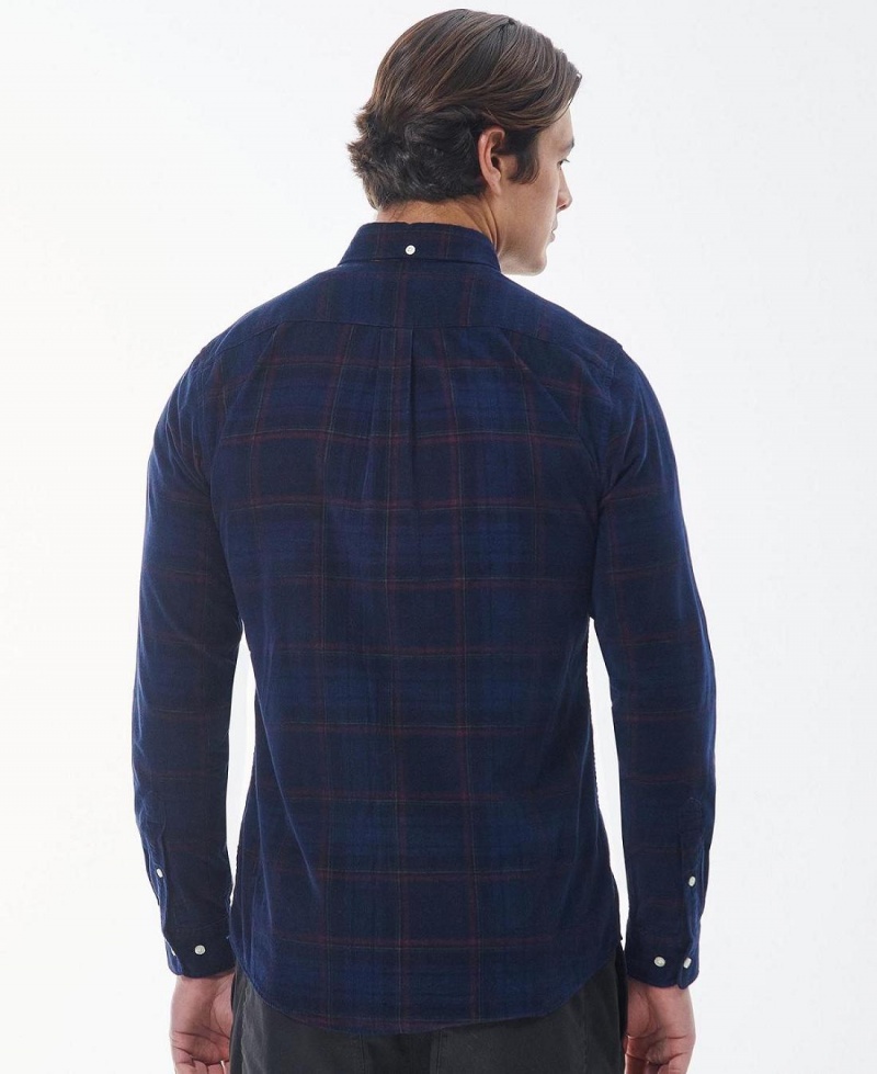 Topuri Barbati Barbour Southfield Tailored Shirt Bleumarin | Romania_BAR82548