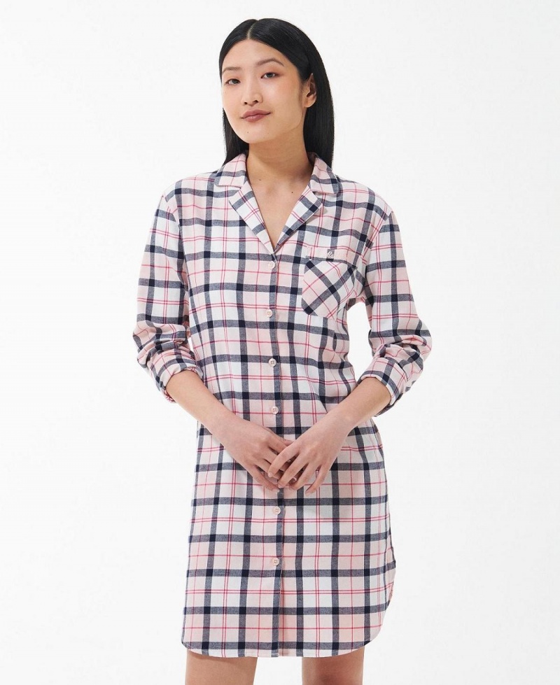 Topuri Dama Barbour Etta Nightshirt Roz | Romania_BAR65979