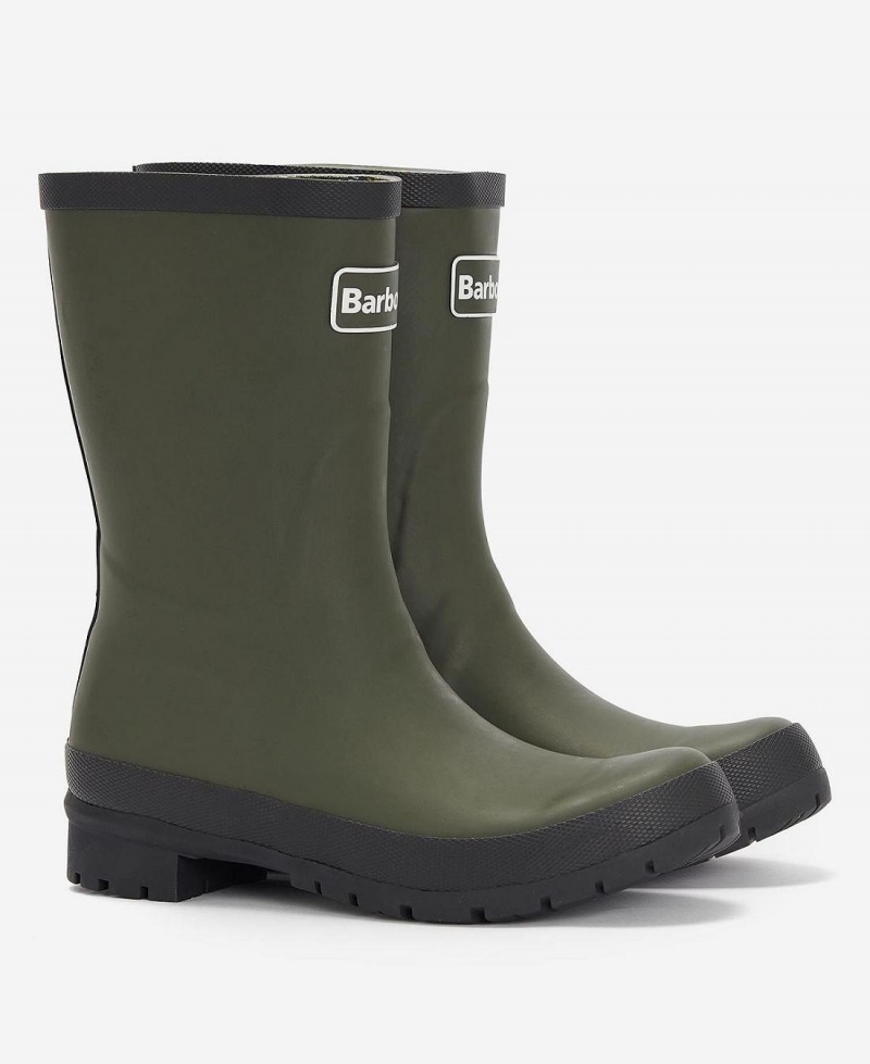 Wellingtons Dama Barbour Banbury Masline Verzi | Romania_BAR44508