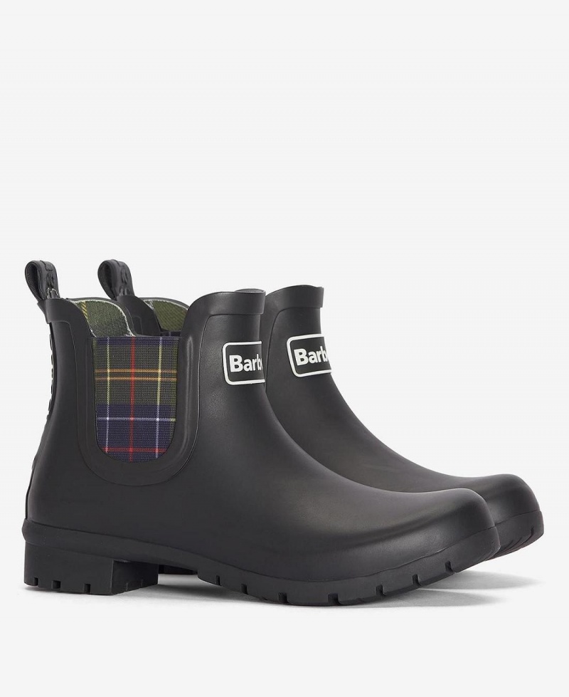 Wellingtons Dama Barbour Kingham Negrii | Romania_BAR59055