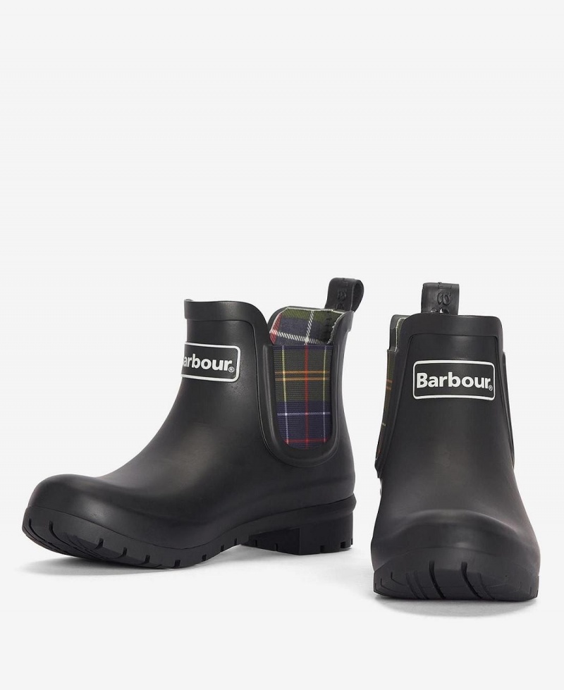 Wellingtons Dama Barbour Kingham Negrii | Romania_BAR59055