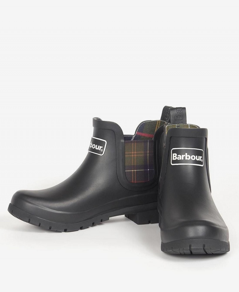 Wellingtons Dama Barbour Kingham Negrii | Romania_BAR59055