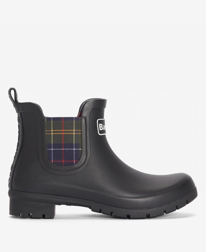 Wellingtons Dama Barbour Kingham Negrii | Romania_BAR59055