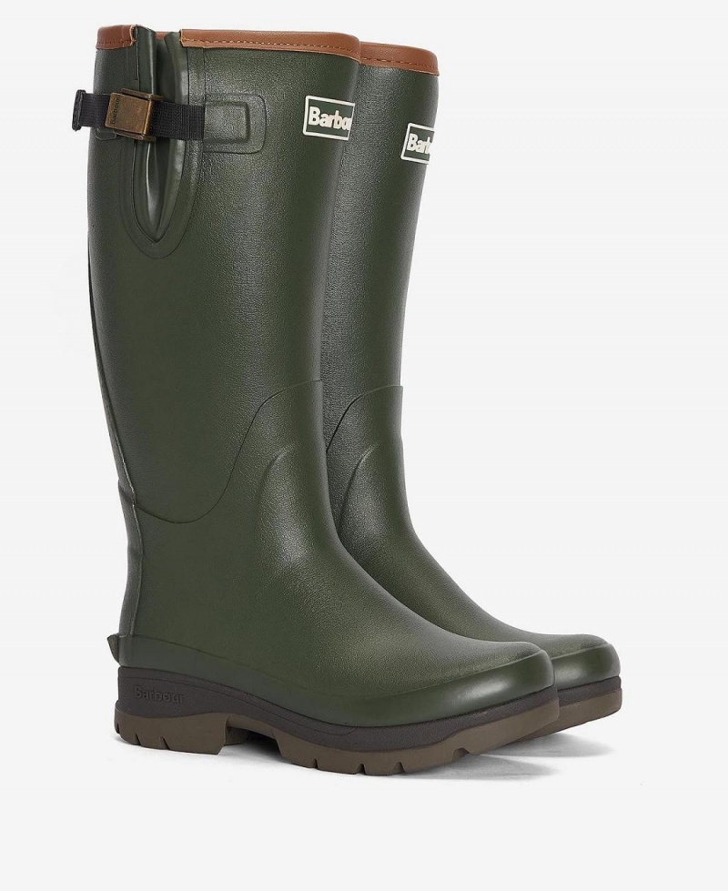 Wellingtons Dama Barbour Tempest Masline Verzi | Romania_BAR58484