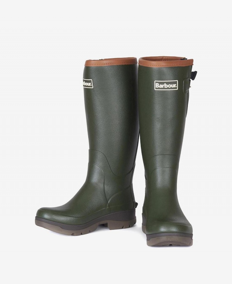 Wellingtons Dama Barbour Tempest Masline Verzi | Romania_BAR58484