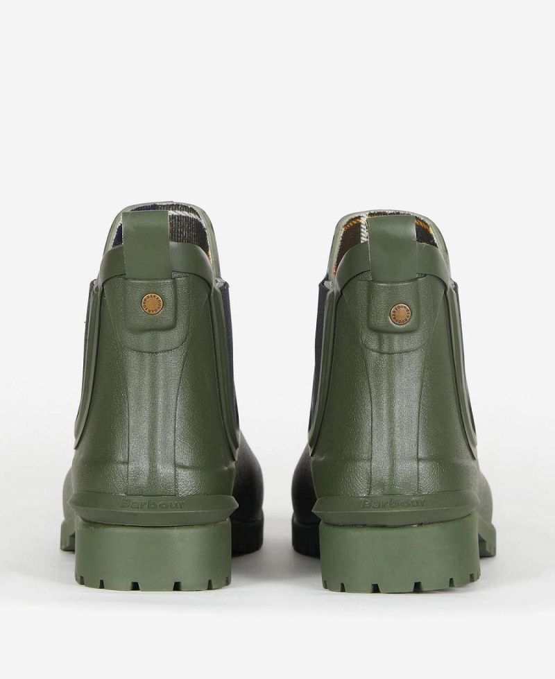 Wellingtons Dama Barbour Wilton Masline Verzi | Romania_BAR62674