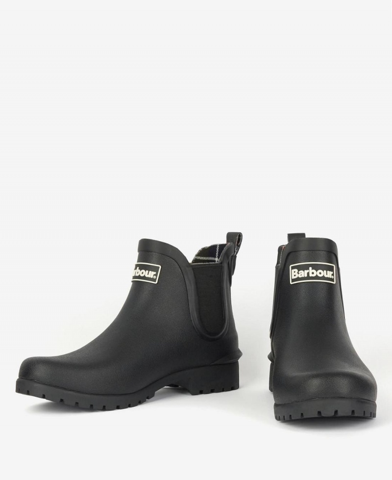 Wellingtons Dama Barbour Wilton Negrii | Romania_BAR44522