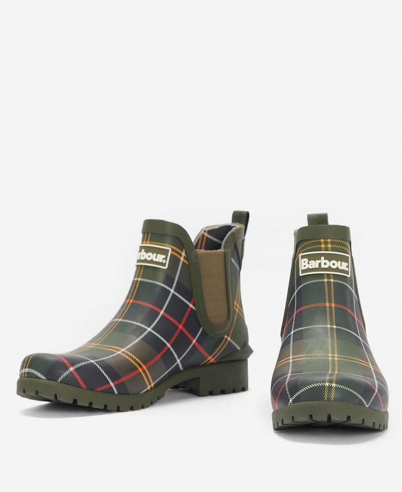 Wellingtons Dama Barbour Wilton Verzi | Romania_BAR29776