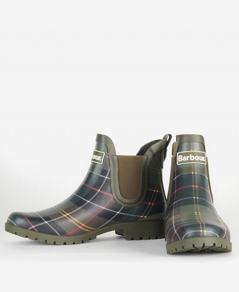 Wellingtons Dama Barbour Wilton Verzi | Romania_BAR29776