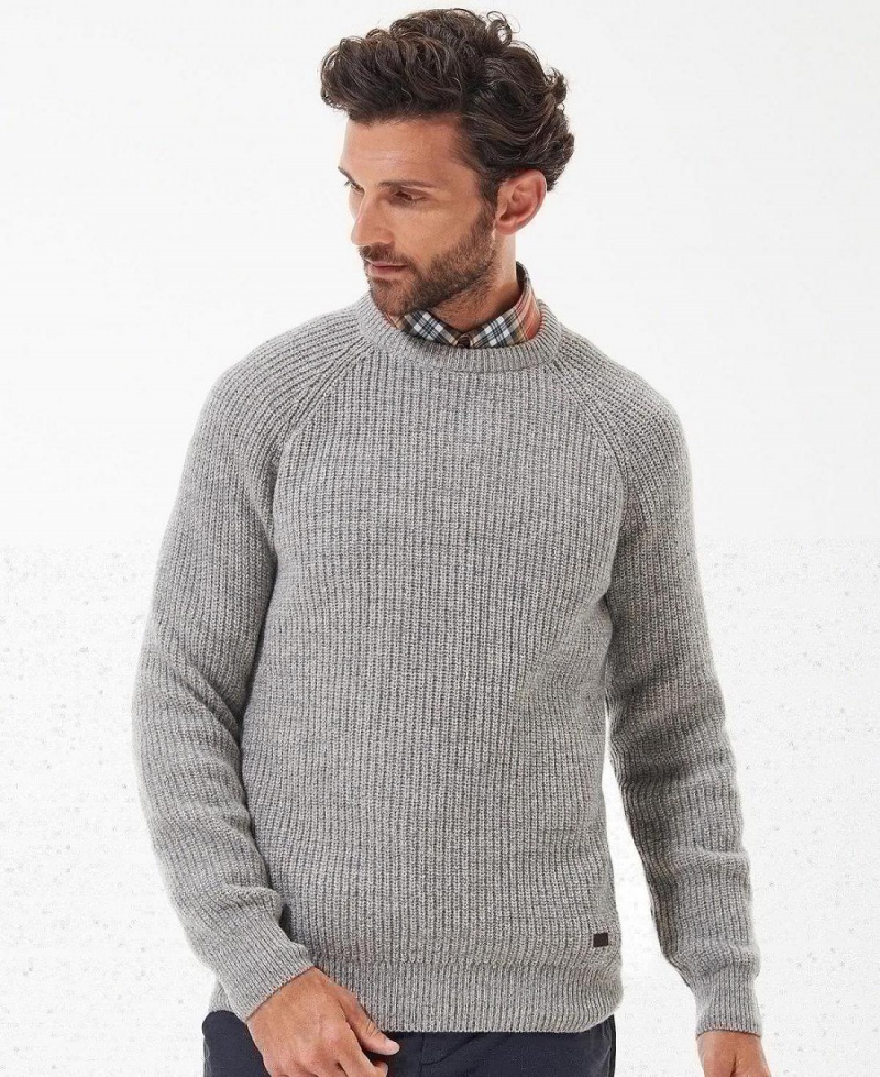 knitwear Barbati Barbour Horseford Sweatshirt Bej | Romania_BAR71880