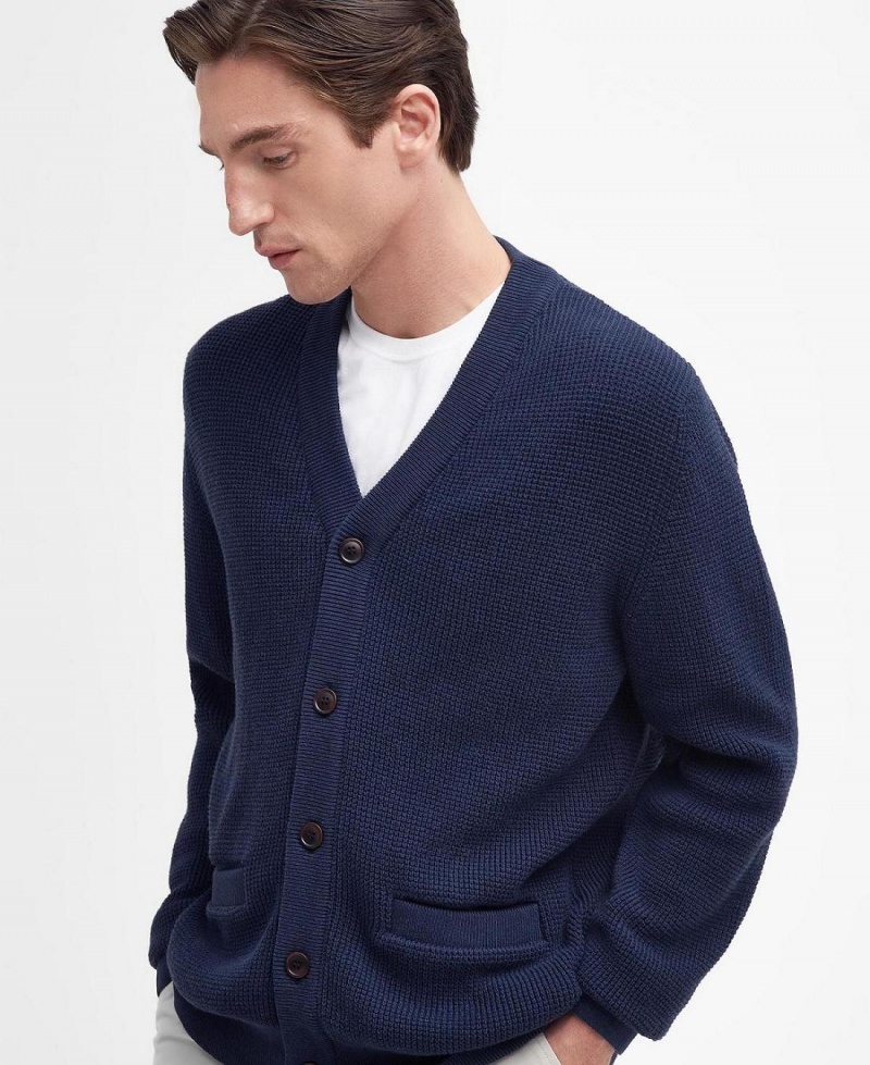 knitwear Barbati Barbour Howick Cardigan Bleumarin | Romania_BAR23949