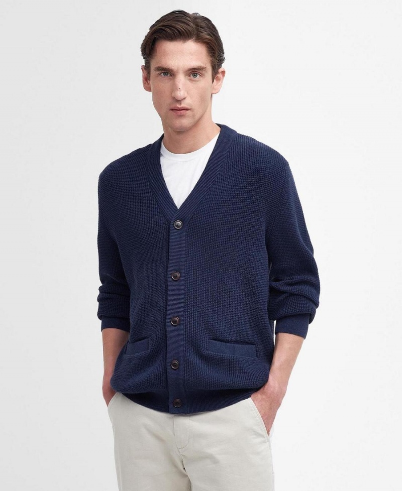 knitwear Barbati Barbour Howick Cardigan Bleumarin | Romania_BAR23949