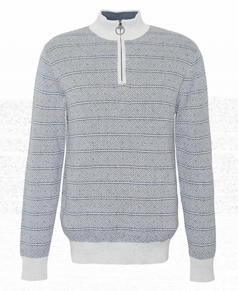 knitwear Barbati Barbour Mitford Half-Zip Jumper Albi | Romania_BAR76784