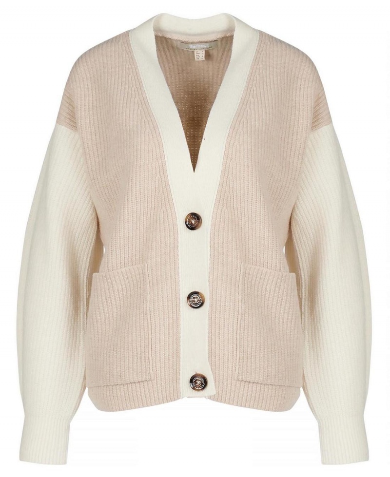 knitwear Dama Barbour Alexandria Cardigan Albi | Romania_BAR92056