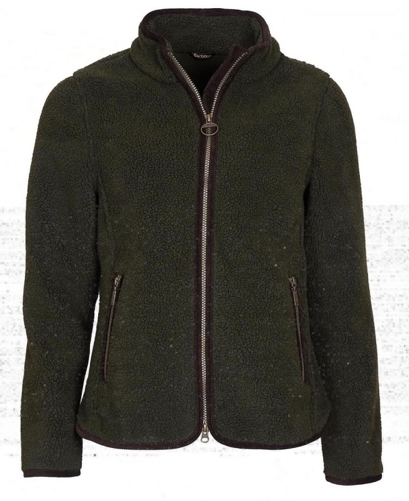 knitwear Dama Barbour Lavenham Fleece Masline Verzi | Romania_BAR65307