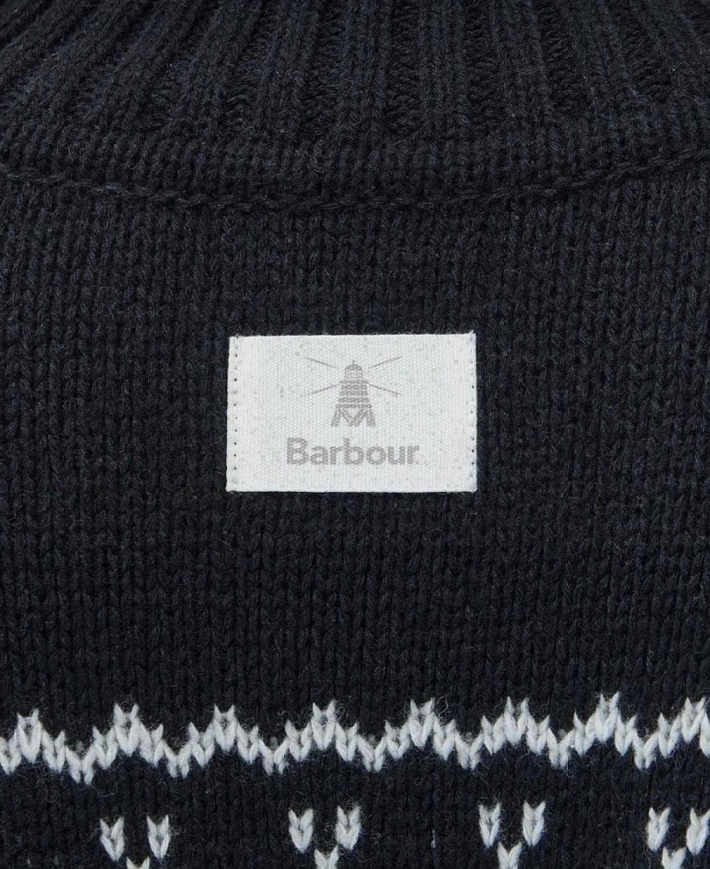 knitwear Dama Barbour Pine Jumper Verzi Inchis Negrii | Romania_BAR66100