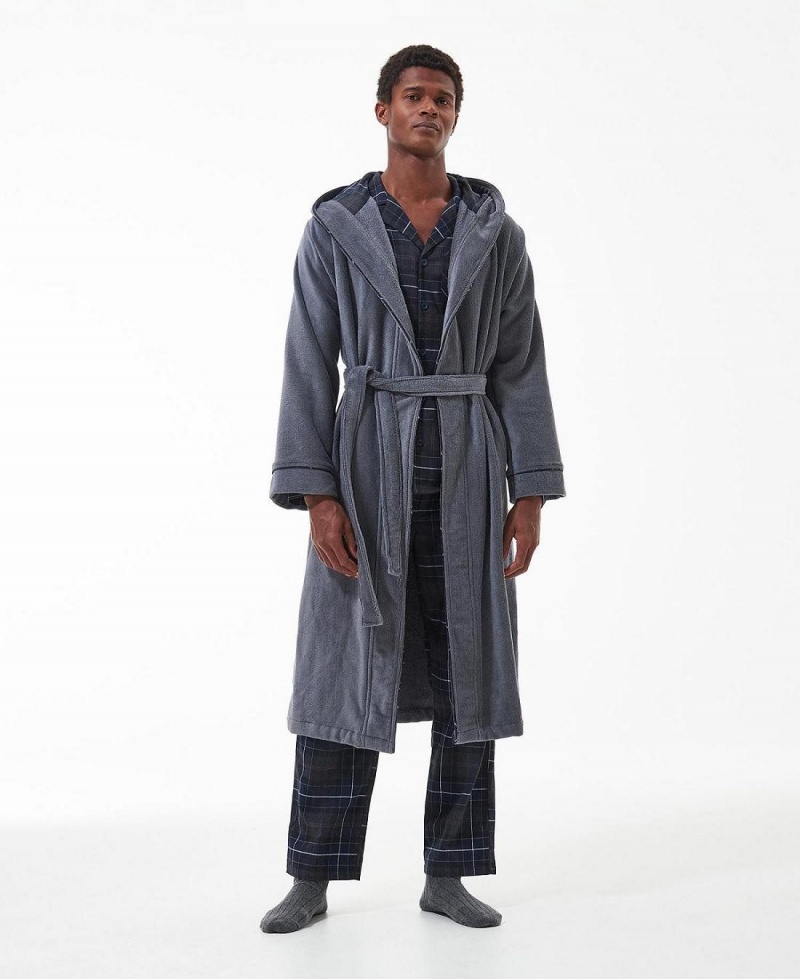 Îmbrăcăminte De Lounge Barbati Barbour Angus Dressing Gown Gri | Romania_BAR67737