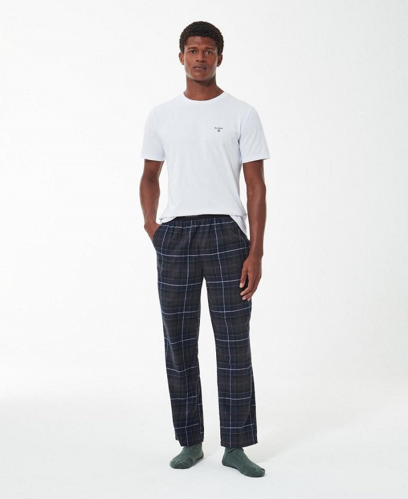 Îmbrăcăminte De Lounge Barbati Barbour Glenn Tartan Pyjama Trousers Bleumarin | Romania_BAR16119