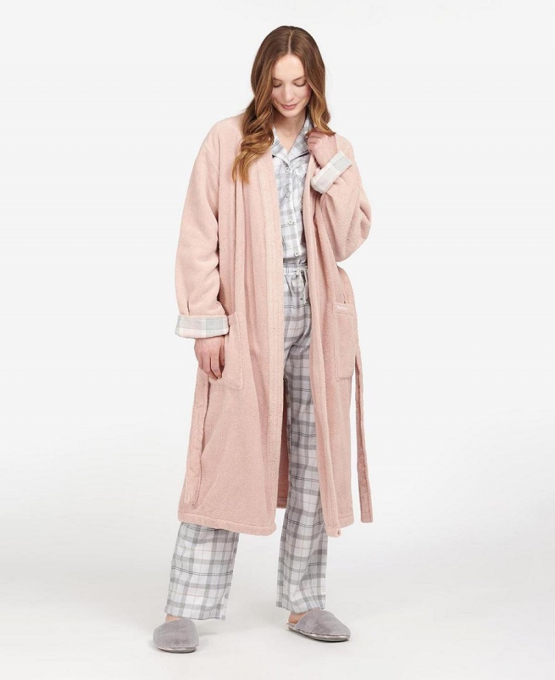 Îmbrăcăminte De Lounge Dama Barbour Ada Dressing Gown Roz | Romania_BAR42374