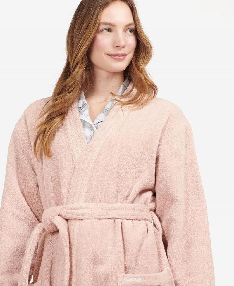 Îmbrăcăminte De Lounge Dama Barbour Ada Dressing Gown Roz | Romania_BAR42374