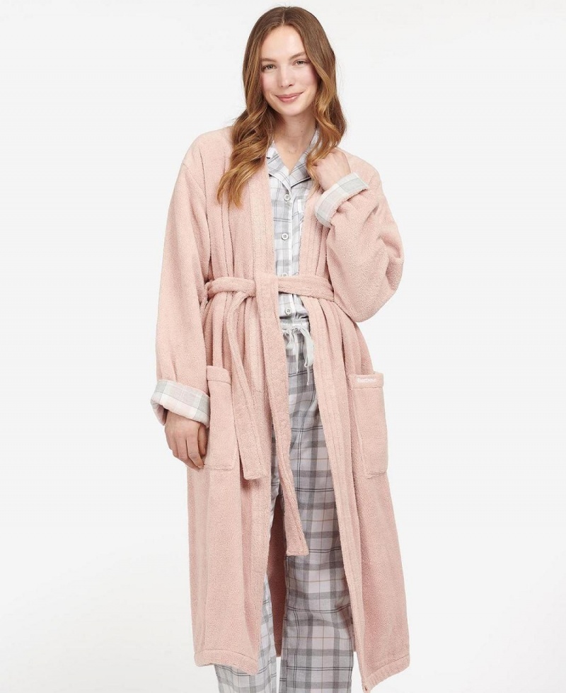 Îmbrăcăminte De Lounge Dama Barbour Ada Dressing Gown Roz | Romania_BAR42374